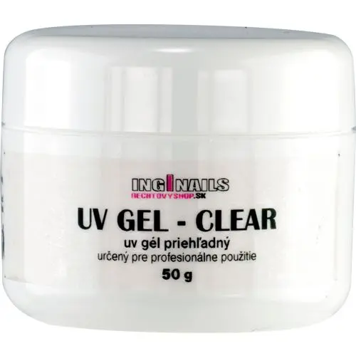 UV gél Inginails - Clear, 50g