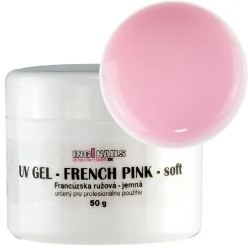 UV gél Inginails - French Pink Soft, 50g