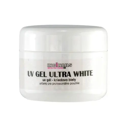 UV gél Inginails - Ultra White, 25g