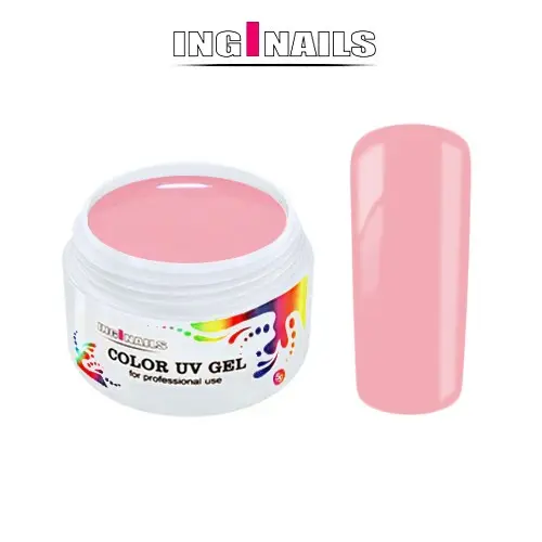 Pastel Pink - 5g Farebny UV Gel Inginails