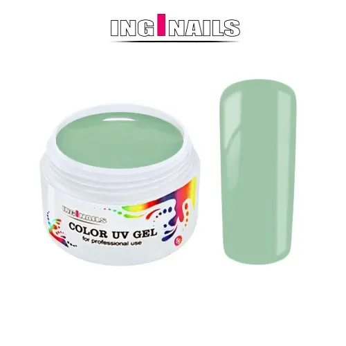 UV Gél, farebný Inginails - Pastel Green 5g