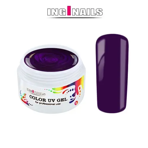 Farebný UV Gél Inginails 5g - Violet Saffron