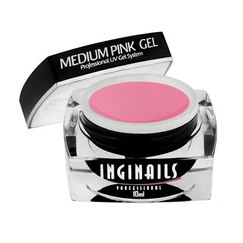 UV gél Inginails Professional - Medium Pink Gel 10ml