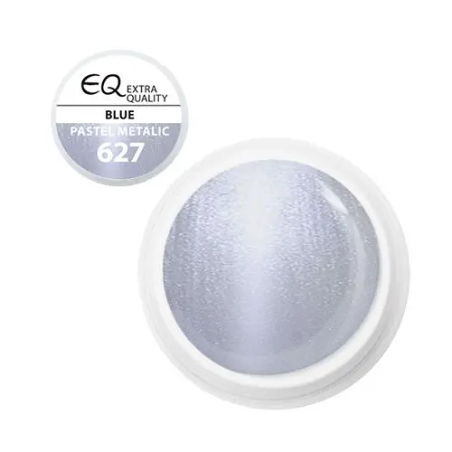 Farebný UV gél na nechty – 627 Pastel Metalic Blue 5g