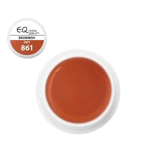 861 Dry – Brownish, farebný UV gél 5g