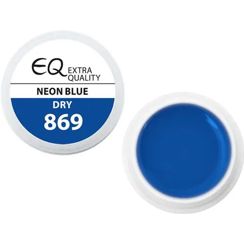 Extra Quality UV gél 5g – 869 Dry - Neon Blue