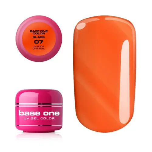 UV Gel na nechty Silcare Base One Color - Queen Orange 07, 5g