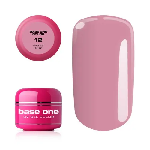 UV Gel na nechty Silcare Base One Color - Sweet Pink 12, 5g