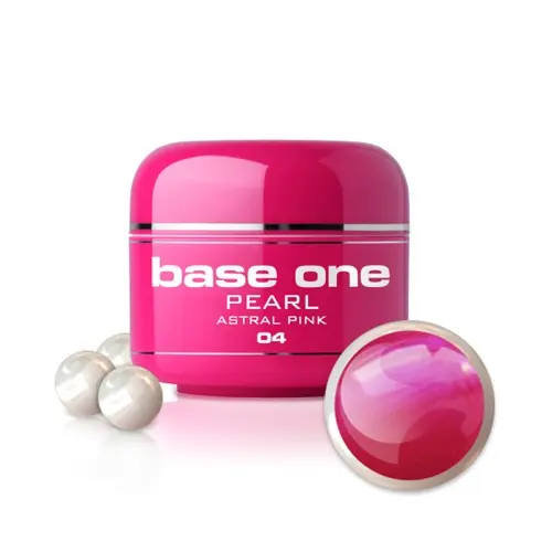 UV Gel na nechty Silcare Base One Pearl - Astral Pink 04, 5g