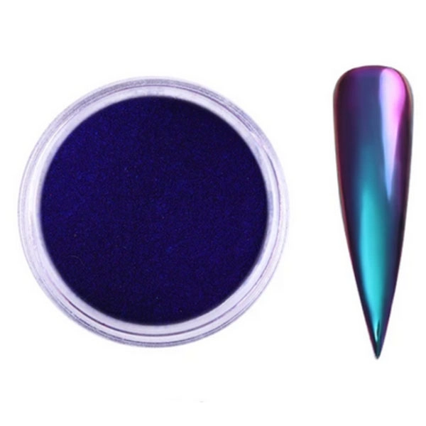 Farebný metalický prášok - BLUE, 0,2g