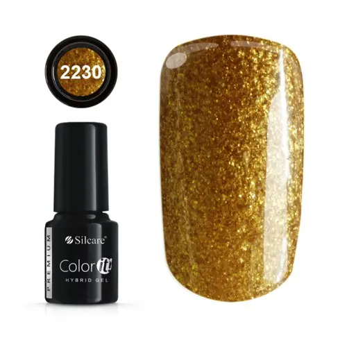 Gél lak -Silcare Color IT Premium Gold 2230, 6g