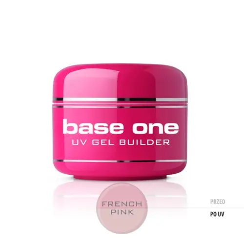 UV stavebný gél na nechty Silcare Base One Gel – French Pink, 15g