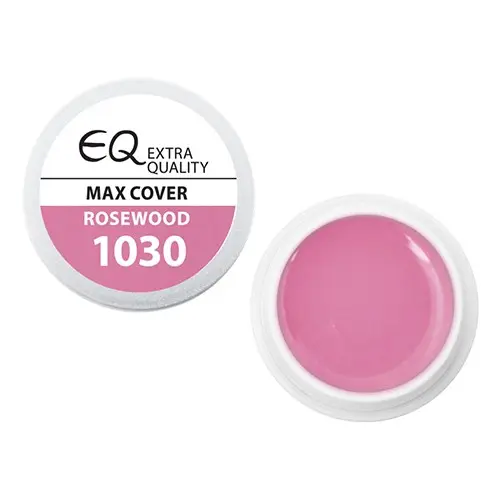 Extra Quality MAX COVER farebný UV gél - ROSEWOOD 1030, 5g
