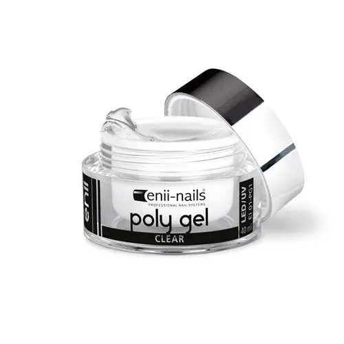 Enii nails Poly Gel - Clear, 10ml