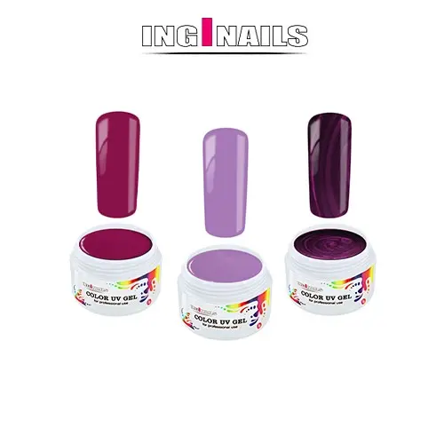 SADA Ultraviolet: 3ks farebných UV gélov
