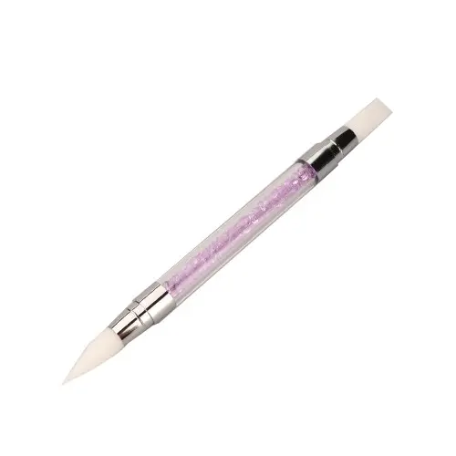 Zdobiace pero na nechty - fialové