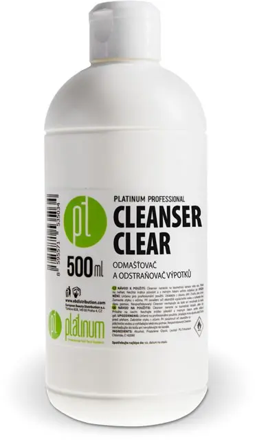 Cleanser Clear – odmastňovač a odstraňovač výpotku, 500ml