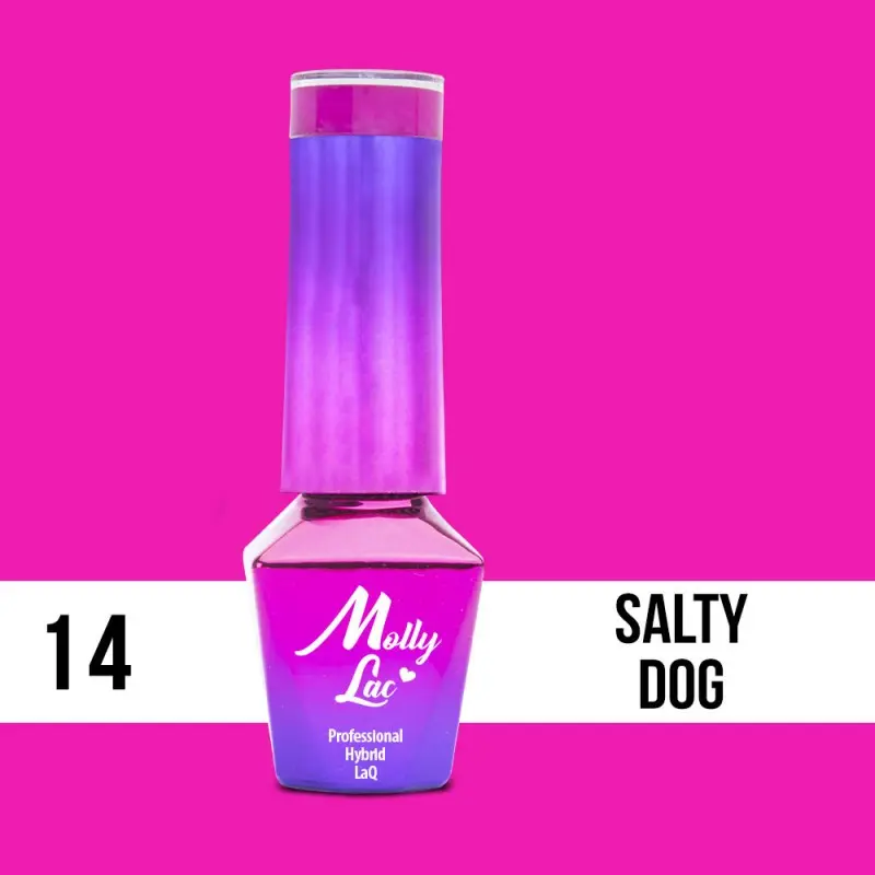 MOLLY LAC UV/LED gél lak Cocktails and Drinks - Salty Dog  14, 5ml