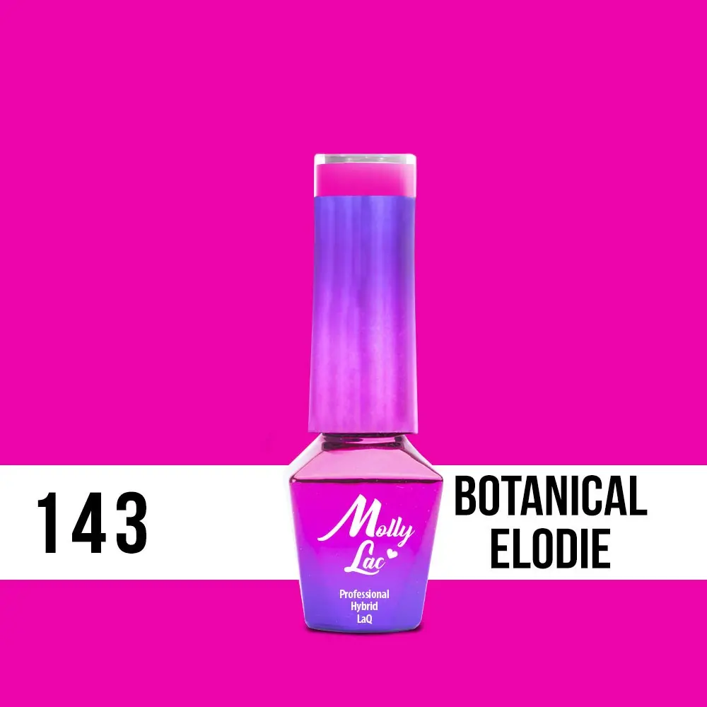 MOLLY LAC UV/LED gél lak Flamingo - Botanical Elodie 143, 5ml