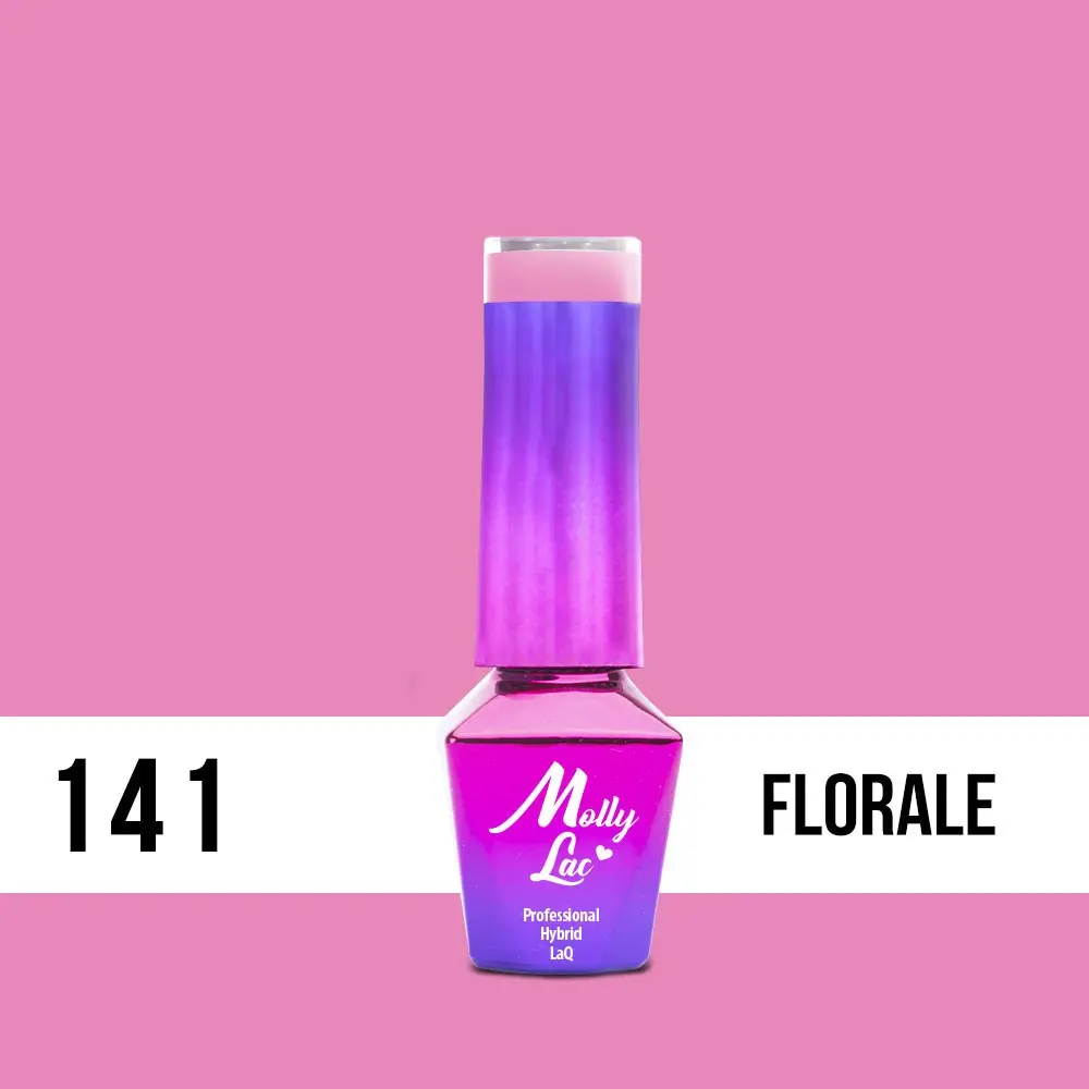 MOLLY LAC UV/LED gél lak Flamingo - Florale 141, 5ml