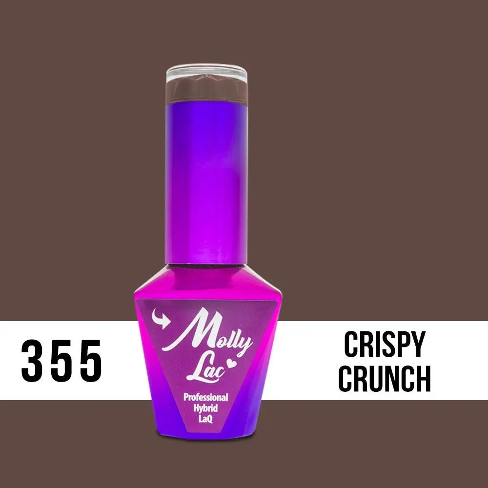 MOLLY LAC UV/LED gél lak Choco Dreams - Crispy Crunch 355, 10ml