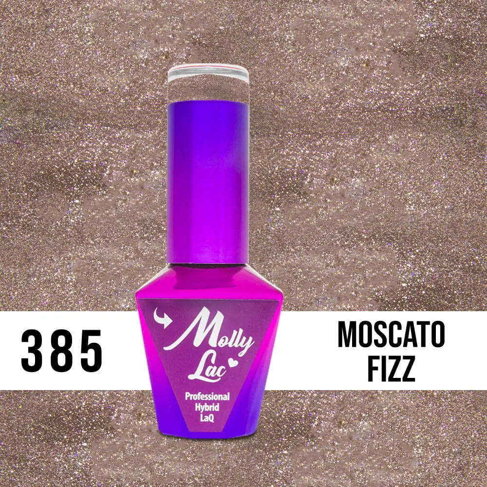 MOLLY LAC UV/LED gél lak Wedding Dream and Champagne  - Moscato Fizz 385, 10ml