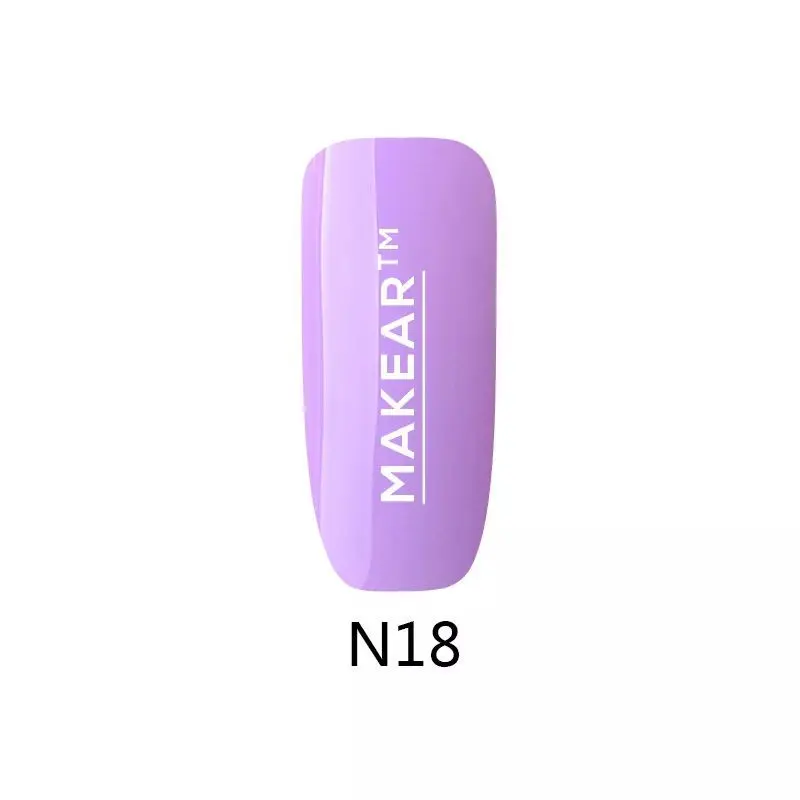 Farebný gél lak - Neon light purple - N18, 8ml