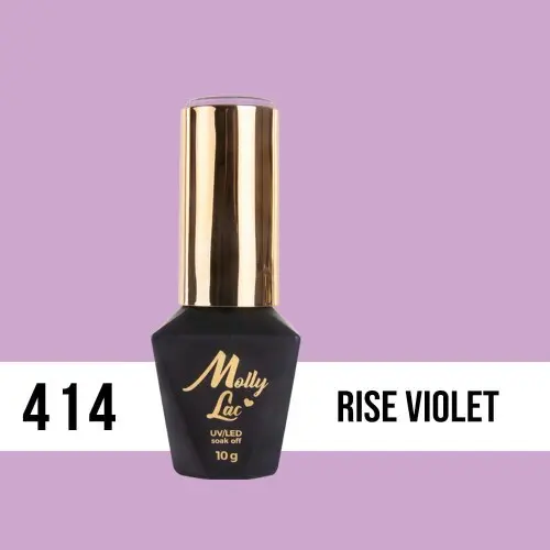 Gél lak, UV/LED Molly Lac - Rise Violet 414, 10ml