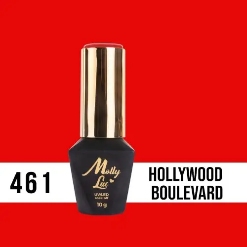 Gél lak, UV/LED Molly Lac - Hollywood Boulevard 461, 10ml