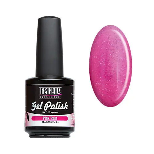 UV gél lak Inginails Professional 15ml - Pink Rain