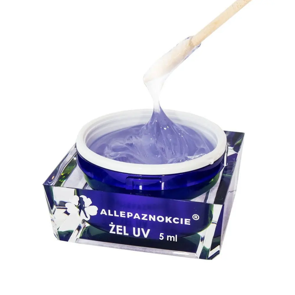 UV modelovací gél na nechty - Jelly Clear Glass, 5ml