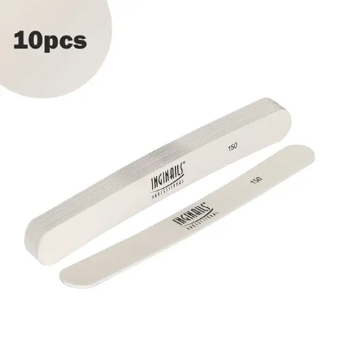 Inginails Professional Vymeniteľný samolepiaci brúsny papier na kovový pilník - biely rovný 150