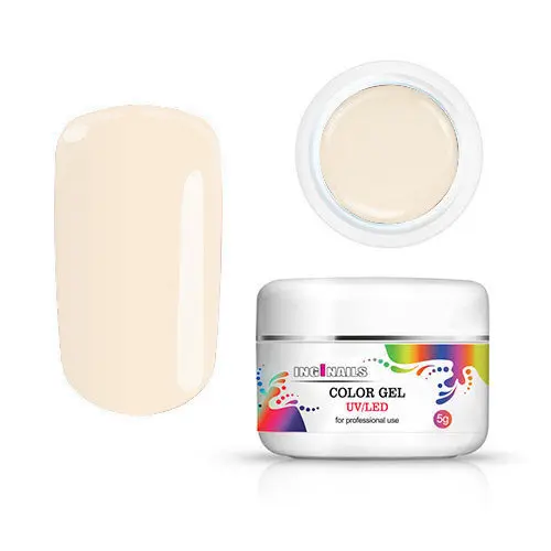 Farebný gél Inginails UV/LED - Skin Peach, 5g