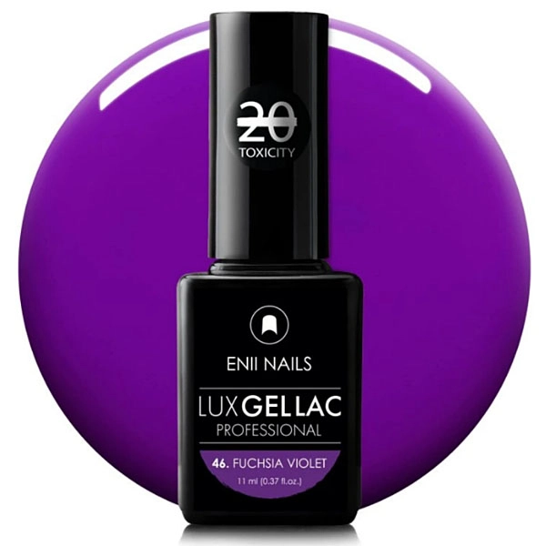 Lux gél lak 46 Fuchsia Violet, 11 ml