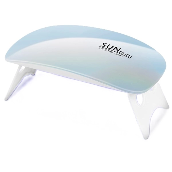 Kombinovaná  LED/UV lampa na gélové nechty, SUN mini - modrá - 6W
