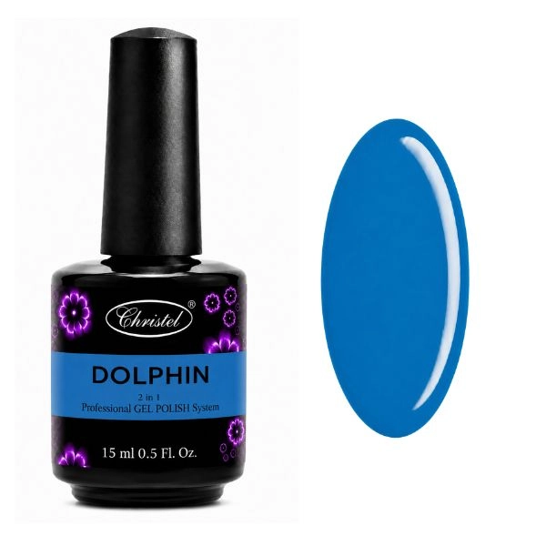 Christel Dolphin 15ml - Soak off gel, 3in1