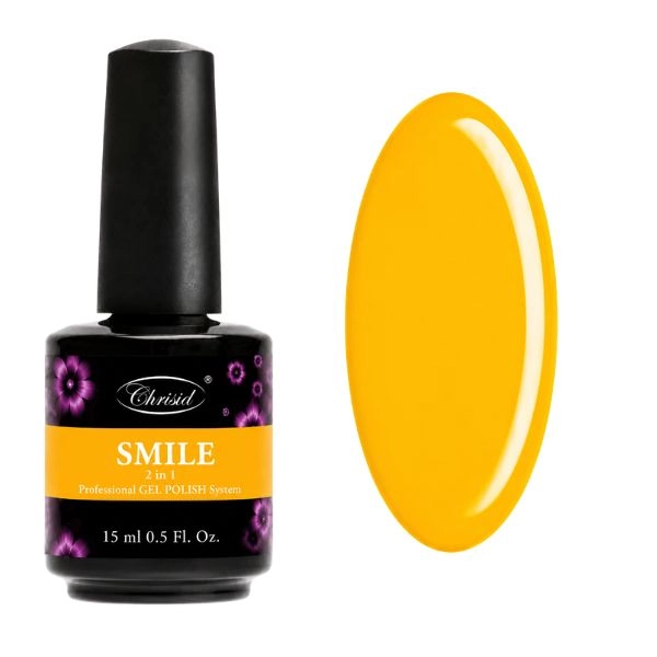 Christel Gélový lak na nechty, 3v1 - Smile 15ml