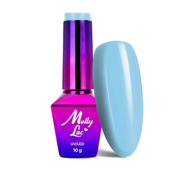 UV/LED Hybridný gél lak MollyLac Welcome to Ibiza Sea Wave č. 114, 10g