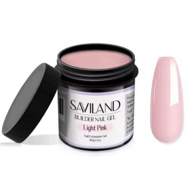 UV/LED stavebný gél - Light Pink, 100g