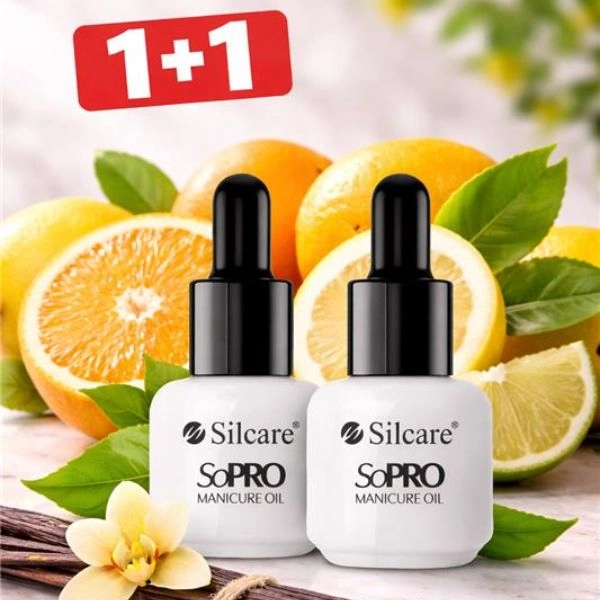 Silcare SoPro olejček na nechty - HEMA FREE, 15ml - AKCIA 1+1 ZADARMO