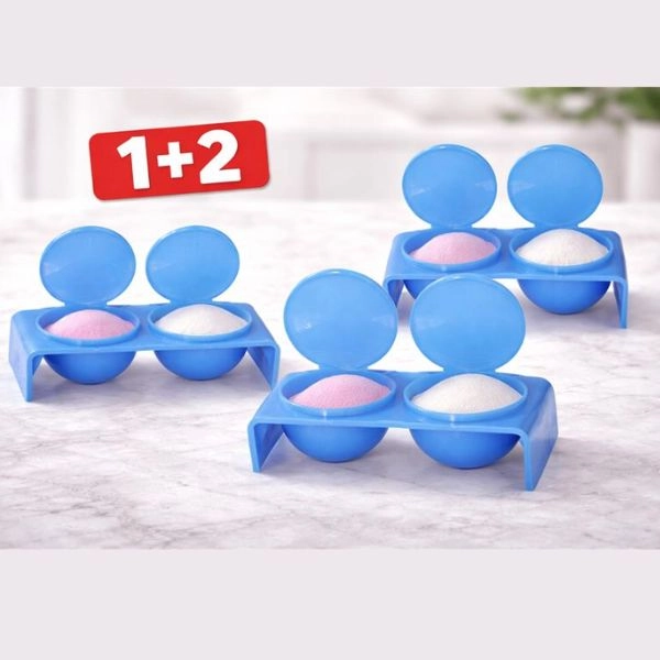 Modrá miska na liquid a akryl - dvojdielna - AKCIA 1+2 ZADARMO