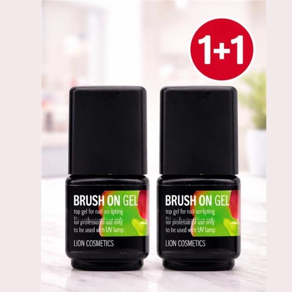 Brush on UV gel - vrchný gél 12ml - AKCIA 1+1 ZADARMO