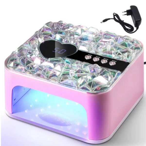 UV/LED lampa SUN D-18, ružová