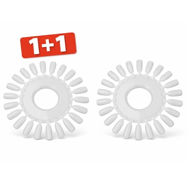 Vzorkovník lakov na nechty - natural - AKCIA 1+1 ZADARMO