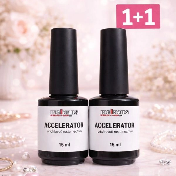 Urýchľovač rastu nechtov Inginails - Accelerator 15ml - AKCIA 1+1 ZADARMO