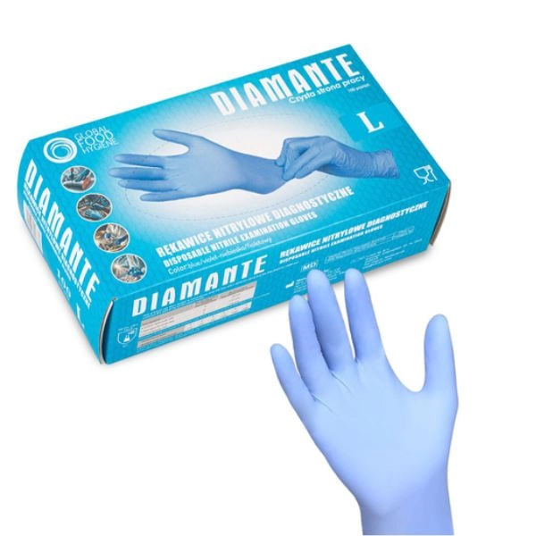 100ks, kaučukové nepudrované rukavice – veľkosť L