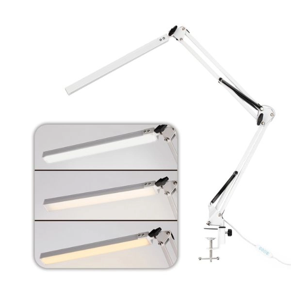 Kozmetická stolová lampa na manikúru 12W biela MT-328