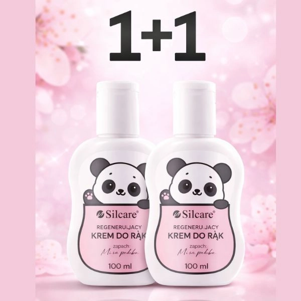 Silcare, regeneračný krém na ruky - Panda, 100ml - AKCIA 1+1 ZADARMO