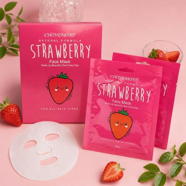 Maska na tvár - Strawberry