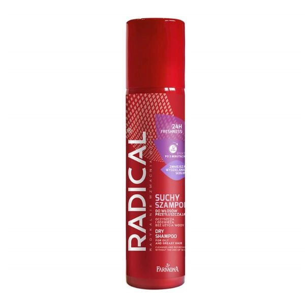 Farmona Radical Extra Freshness suchý šampón pre mastné vlasy, 180 ml